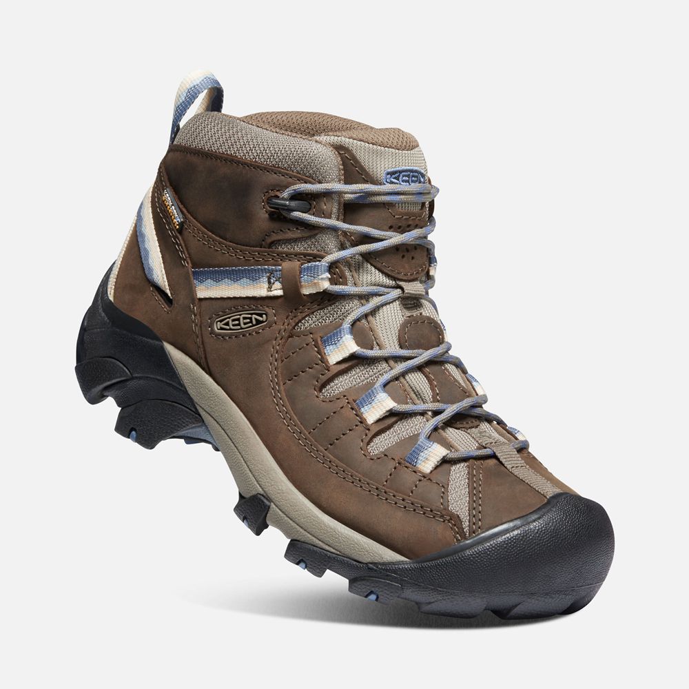 Keen Laarzen Dames Bruin - Targhee Ii Waterproof Mid - 03691-SJEZ